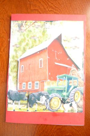 The Cows Are Out Card Topper & Decoupage by Rosina Walker