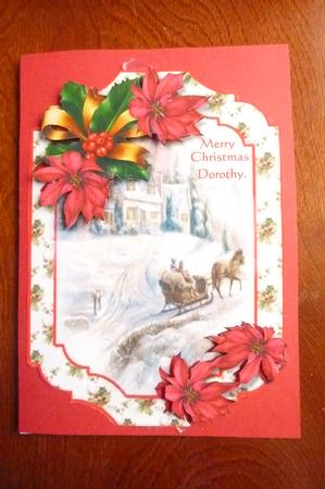 Print, Cut, and Fold, Beautiful Sleigh Ride  by Rosina Walker