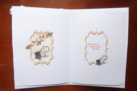 My New Years Wish for You Insert by Rosina Walker