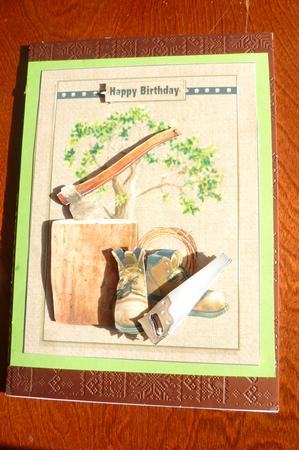 The Wood Cutter One for the Men by Rosina Walker