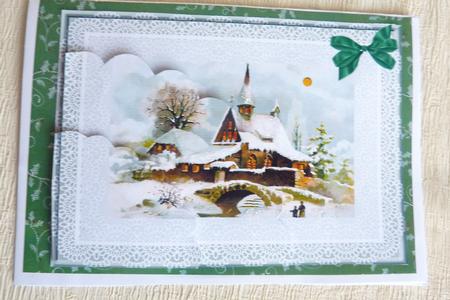 Christmas Church by Rosina Walker
