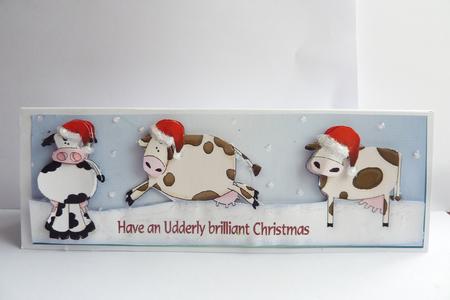 Udderly Brilliant Christmas by Rosina Walker