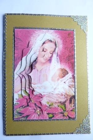 Mother & Baby Scalloped Pyramid by Rosina Walker