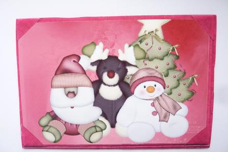 Christmas Joy Wallet Fold Over Card by Rosina Walker