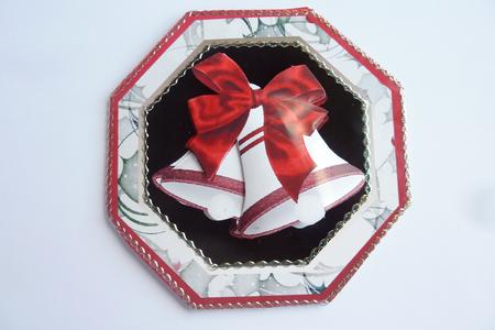 Octagonal Xmas Card by Rosina Walker