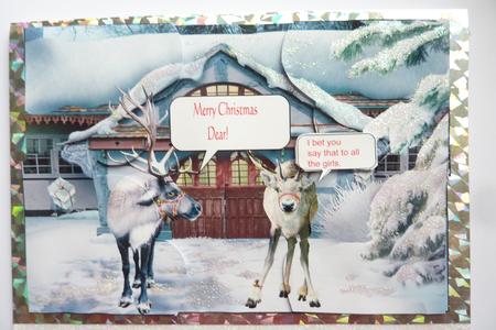 Home Sweet Christmas Home Quadro Corner Stacker by Rosina Walker