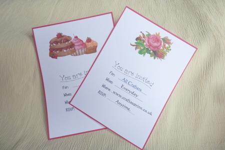 Party Invites by Rosina Walker