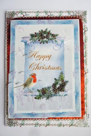 Christmas Winter Scroll by Rosina Walker