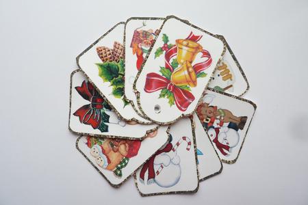 Christmas Tags - Gold by Rosina Walker