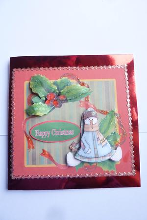 Happy Christmas Merry Christmas by Rosina Walker