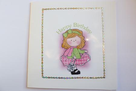 Le Chic Girl Simple & Effective Card by Rosina Walker