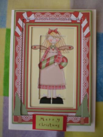 A Cute Xmas Angel Tunnel Topper Featured Gallery Photo