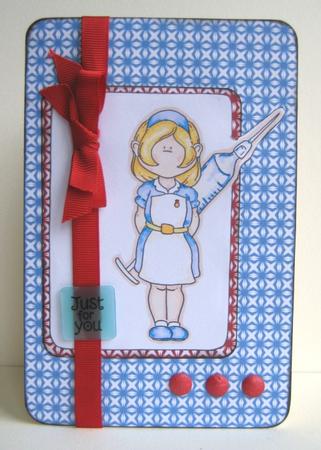 Nurse Doodles Digital Stamp by Ruth Cunliffe