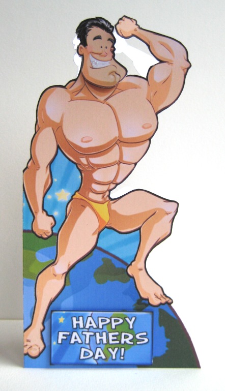 Muscleman Dude, Tanned, Shaped. by Ruth Cunliffe