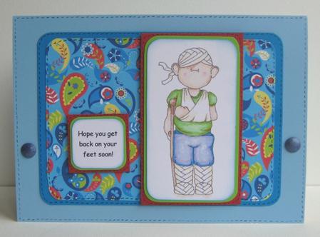 Bandaged Doodles Digital Stamp by Ruth Cunliffe