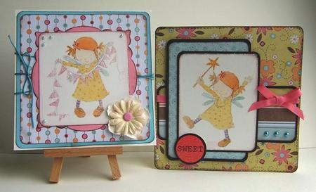 Watercolour Fairy Toppers - Sheet A by Ruth Cunliffe