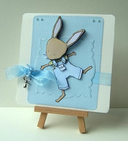 Bunny Decoupage Step by Step Bunny by Ruth Cunliffe