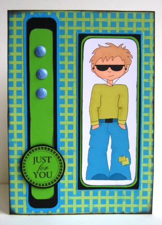 Two Male Cool Kids Images by Ruth Cunliffe