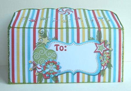 Striped Money Wallet by Ruth Cunliffe