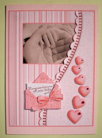 Pink Congratulations by Ruth Hoffman