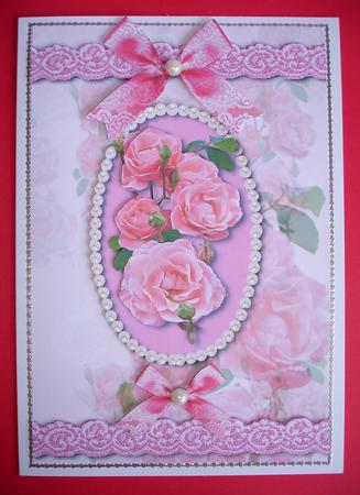 Shabby Chic Roses by Ruth Hoffman