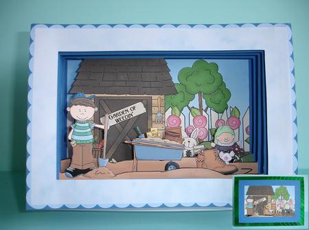 The Shed Gardeners World 3D Tunnel Kit by Ruth Hoffman