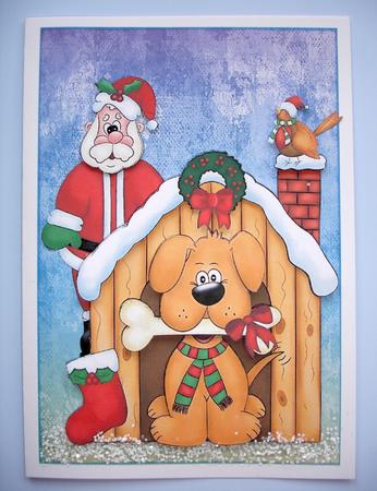 Santas Visit Christmas by Ruth Hoffman