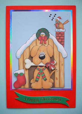 A4 Santas Gift Christmas by Ruth Hoffman