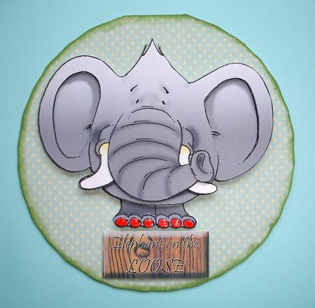 Elephant Doodles by Ruth Hoffman