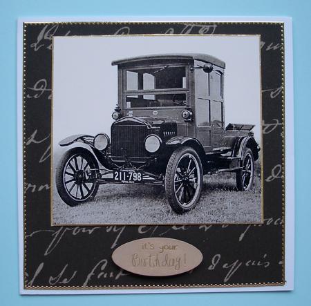 Vintage Cars Ii - Toppers by Ruth Hoffman