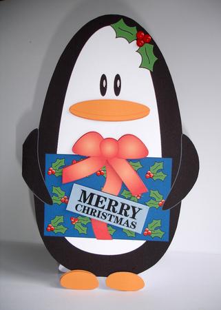 Baby’s First Christmas Penguin Shaped by Ruth Hoffman