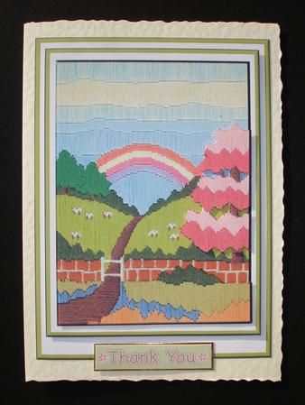 Country Scene 1 - Step by Step by Ruth Hoffman