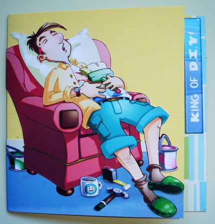 Sleepy D.i.y. Dad Shaped. by Ruth Hoffman