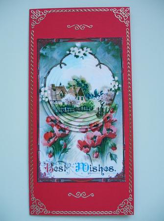 Little Hamlet and Poppies by Ruth Hoffman