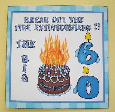 The Big O - Male Card Front by Ruth Hoffman