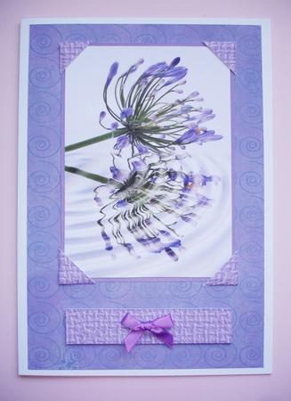 Reflections A4 Card Front by Ruth Hoffman