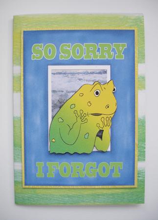 So Sorry I Forgot Your Birthday or Other Occasion by Ruth Hoffman