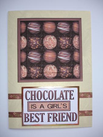 Chocolate Best Friend - Pyramid by Ruth Hoffman