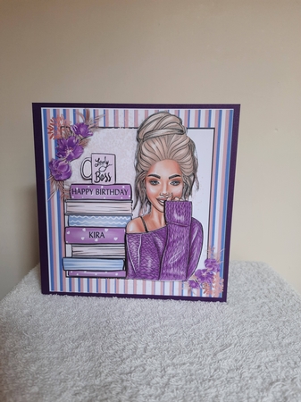 8X8 Mini Kit Beautiful Lady Boss 2 by Ruth Howat