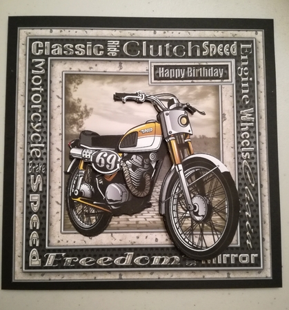 Motorcycle 8x8 3 Page Mini Kit by Ruth Howat