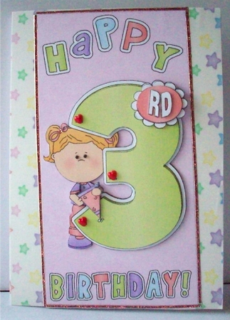 3rd Birthday Girl Step by Step by Ruth Murphy