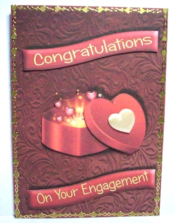Sparkle Box Engagement Quick Card by Ruth Murphy