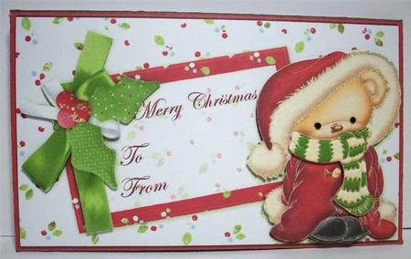 Christmas Money Wallet Snuggle Christmas by Ruth Murphy