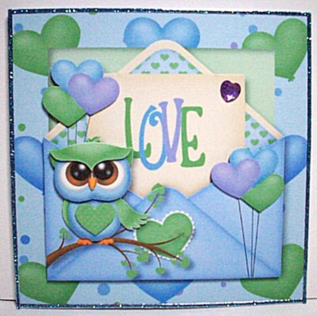Valentine Owl Love Letter Mini Kit by Ruth Murphy