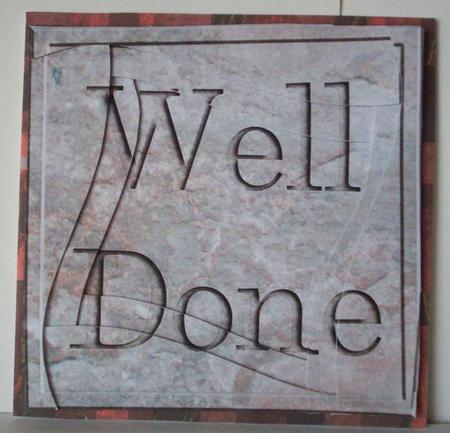 Well Done Set in Stone Wavy Spiral Side Stacker by Ruth Murphy