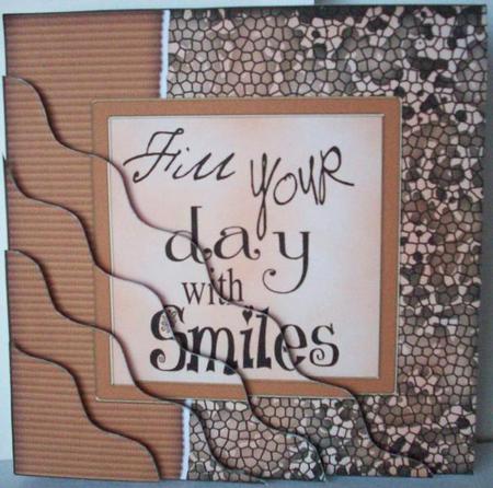 Fun and Funky Animal Print Wavy Corner Side Stacker Topper by Ruth Murphy
