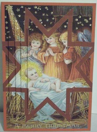 Angel Manger Pyramid by Ruth Murphy
