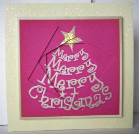 Merry Christmas Tree - Twisted Tunnel Topper by Ruth Murphy