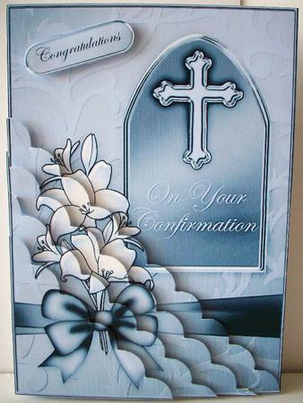 Confirmation Metallic Quick Card Corner Side Stacker by Ruth Murphy