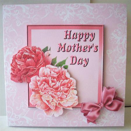 Mother's Day Square Card by Ruth Murphy